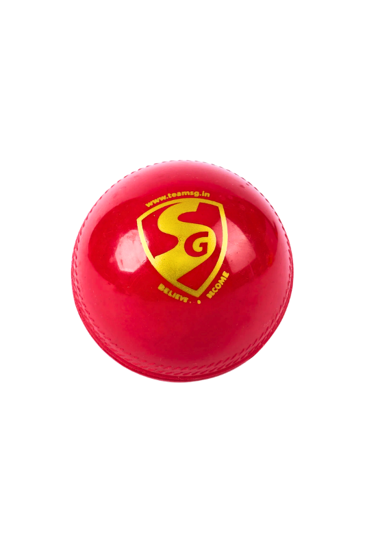 SG Everlast Synthetic Cricket Ball (Red)