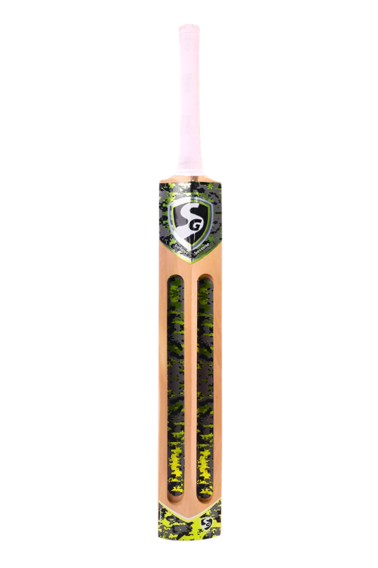 SG T-1400 Kashmir Willow Scoop Bat for Tennis Cricket Ball