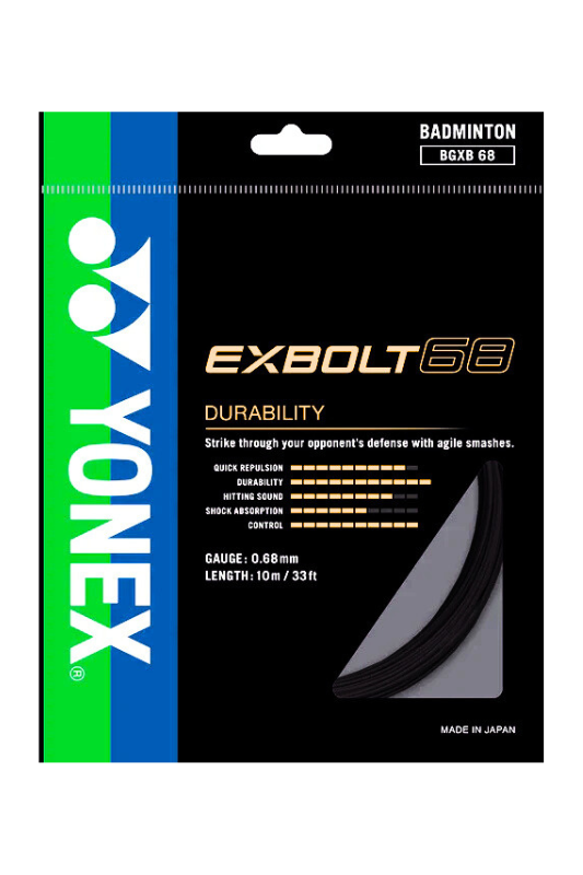 Yonex EXBOLT 68 Badminton String(Assorted)